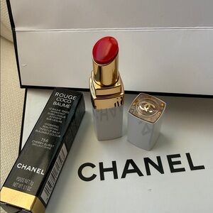 Chanel Rouge Coco Baume in 756 Cherry Burst Hydrating tinted lip balm